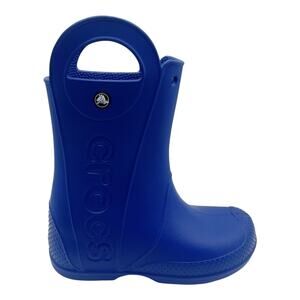 Crocs Handle it Rain Boots Blue Big Kids J2
